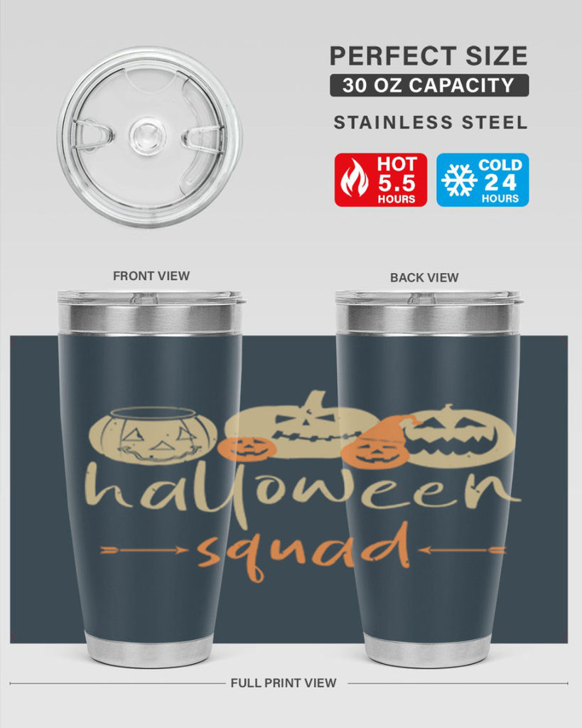 halloween squad 159#- halloween- Tumbler