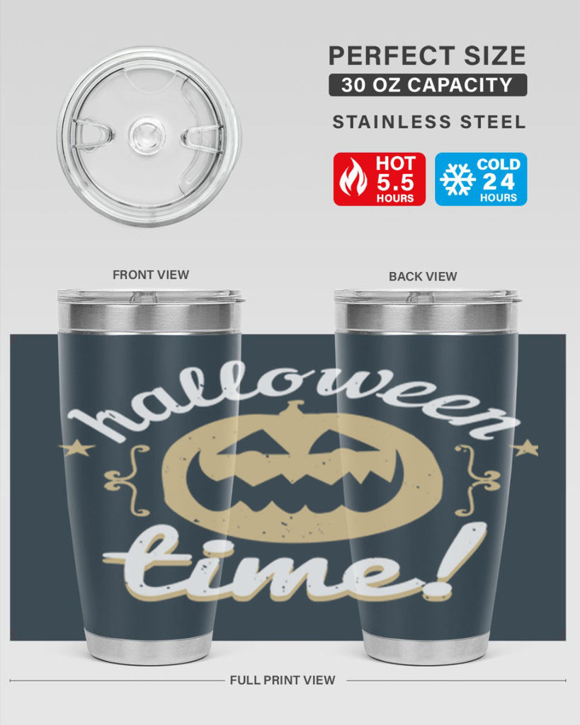 halloween time 157#- halloween- Tumbler