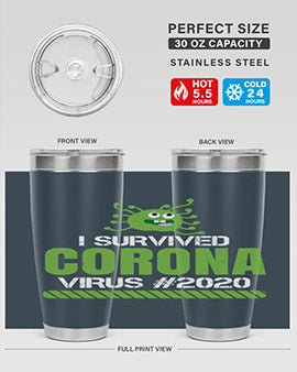 i survived coronavirus Style 33#- corona virus- Tumbler