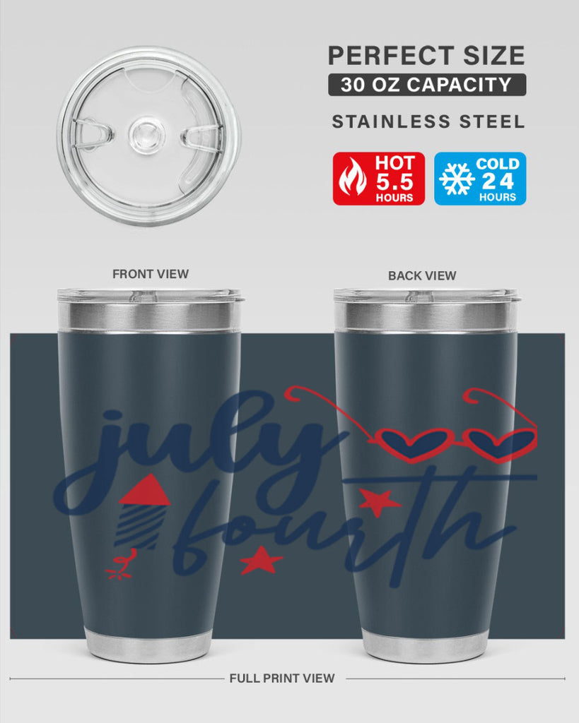 july fourth Style 70#- Fourt Of July- Tumbler