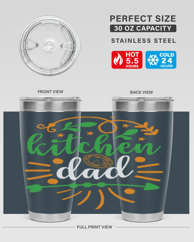 kitchen dad 85#- fathers day- Tumbler