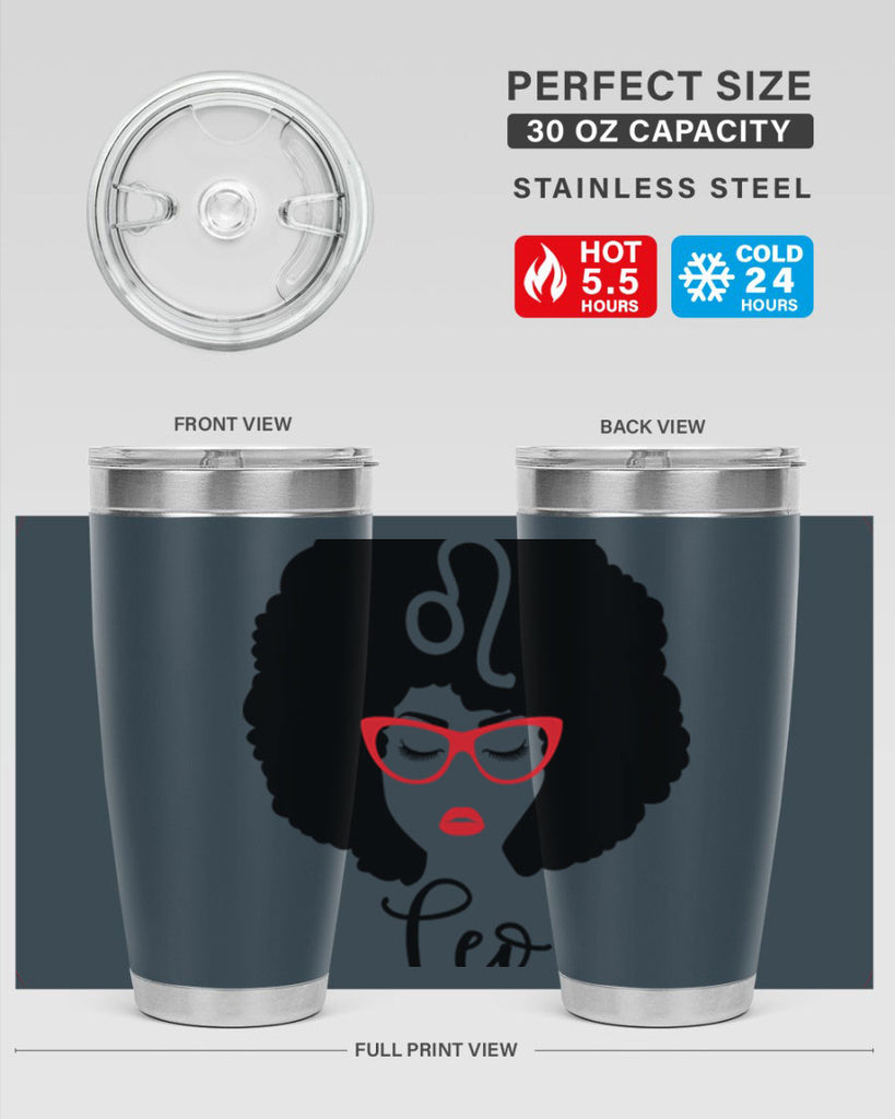 leo 298#- zodiac- Tumbler
