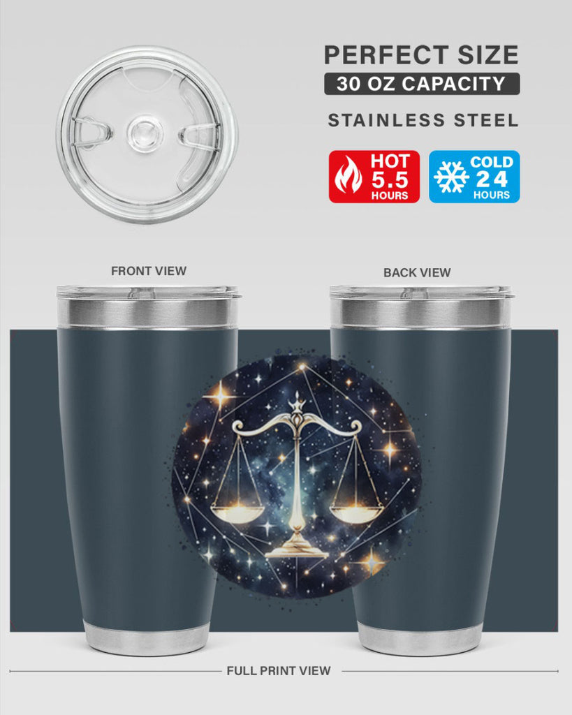 libra 340#- zodiac- Tumbler