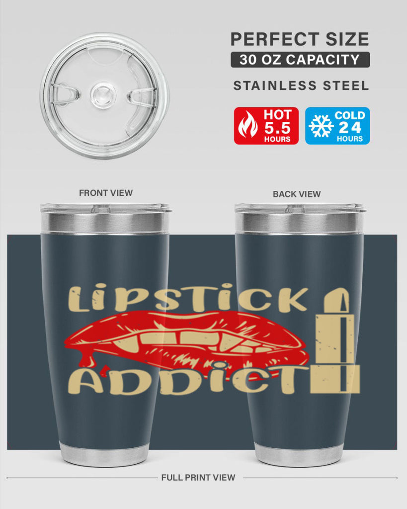 lipstick addict Style 197#- make up- Tumbler