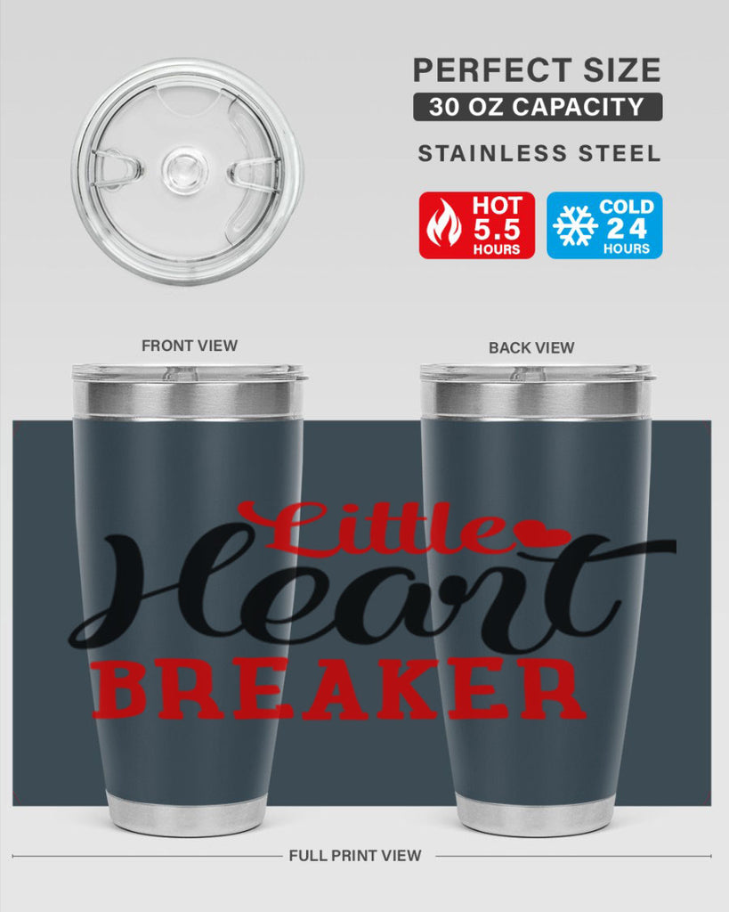 little heart breaker 76#- valentines day- Tumbler