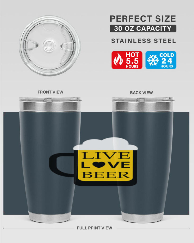 live love beer 63#- beer- Tumbler