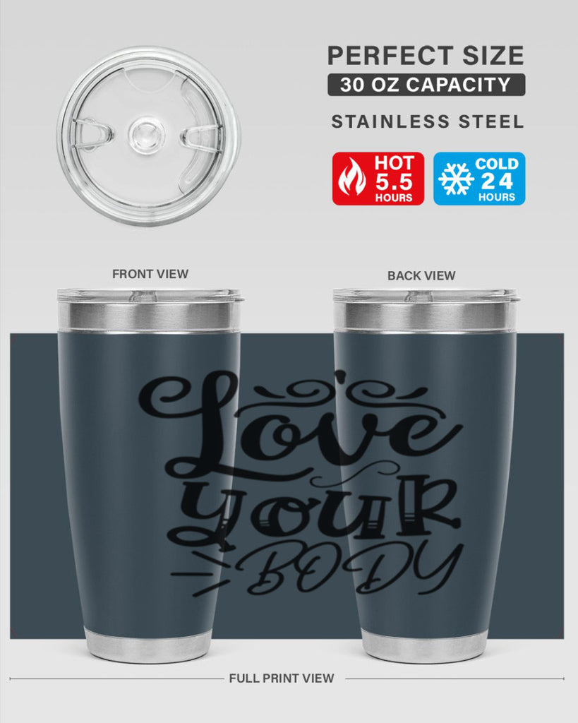 love your body 30#- gym- Tumbler