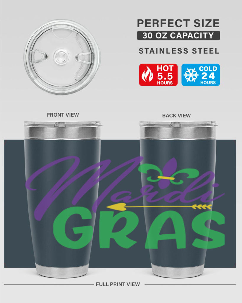 mardi gras 76#- mardi gras- Tumbler
