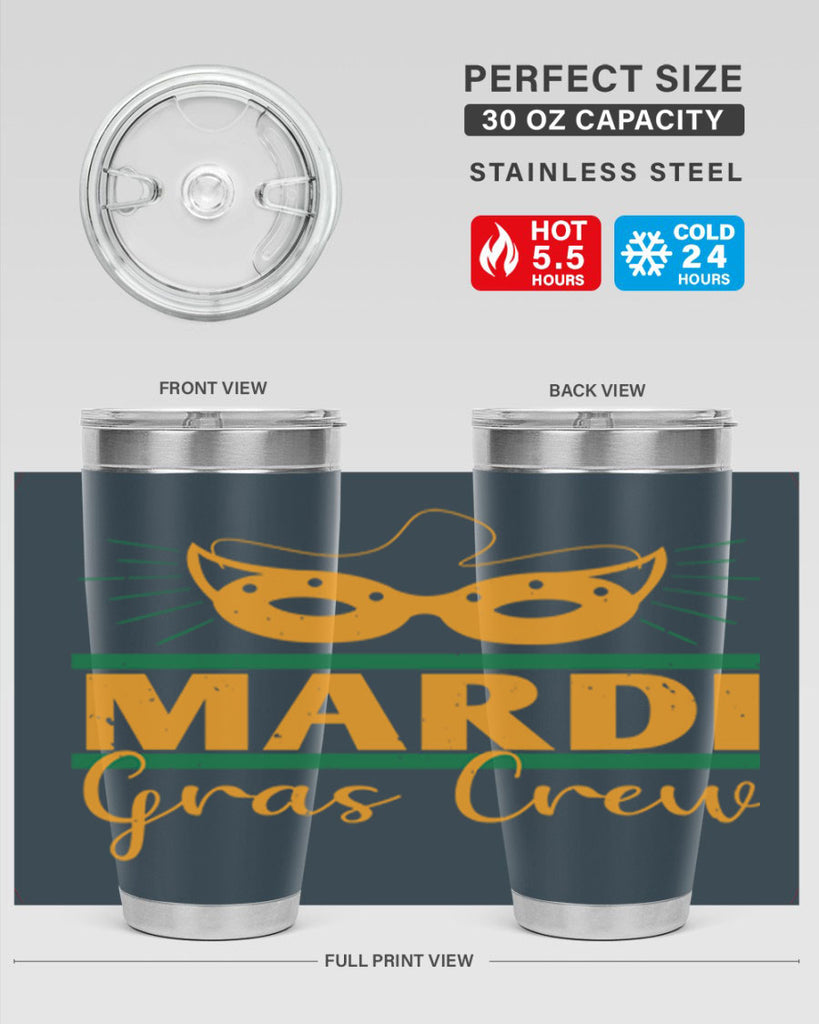 mardi gras crew 48#- mardi gras- Tumbler
