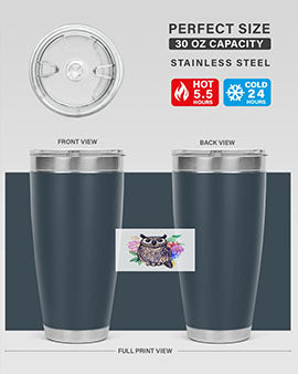 owl 3#- owl- Tumblers