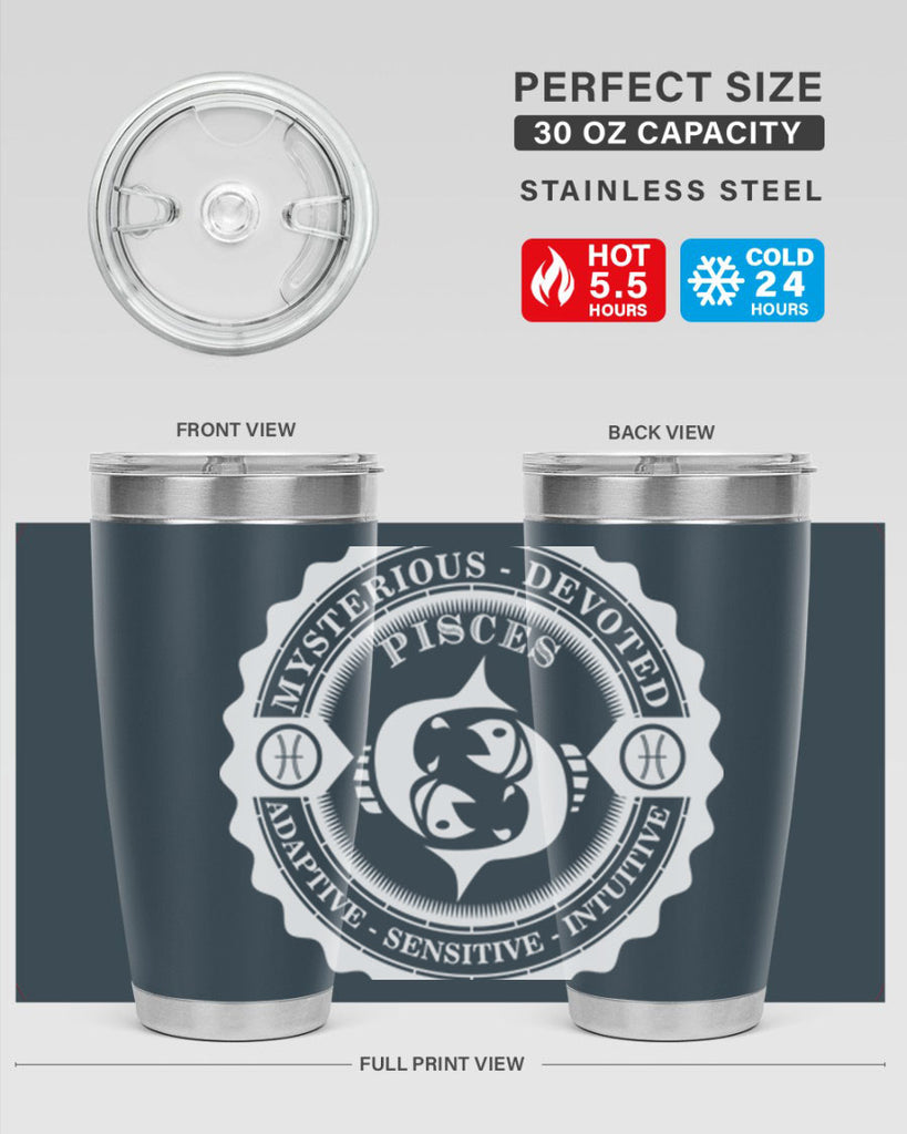 pisces 50#- zodiac- Tumbler