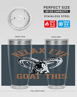 relax i’ve goat this Style 2#- goat- Tumbler
