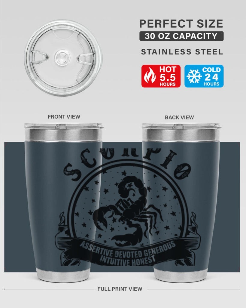 scorpio 29#- zodiac- Tumbler