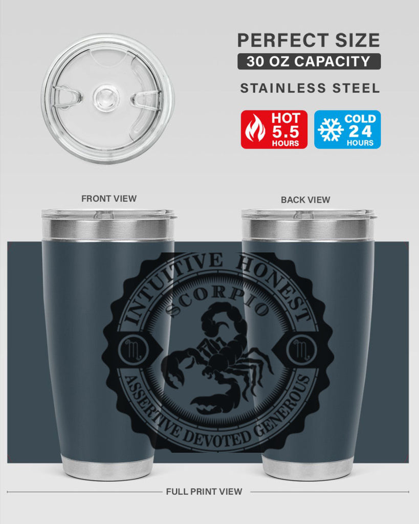 scorpio 31#- zodiac- Tumbler