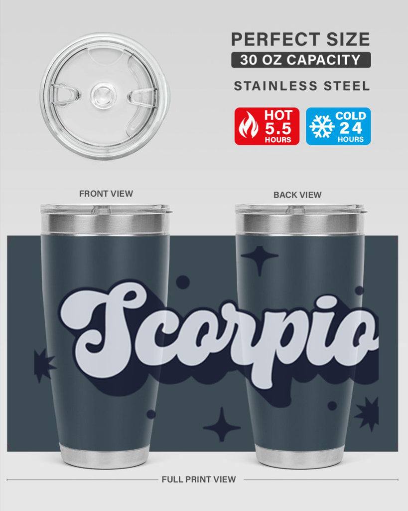 scorpio 454#- zodiac- Tumbler