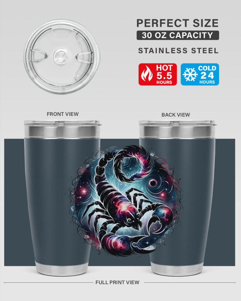 scorpio 463#- zodiac- Tumbler