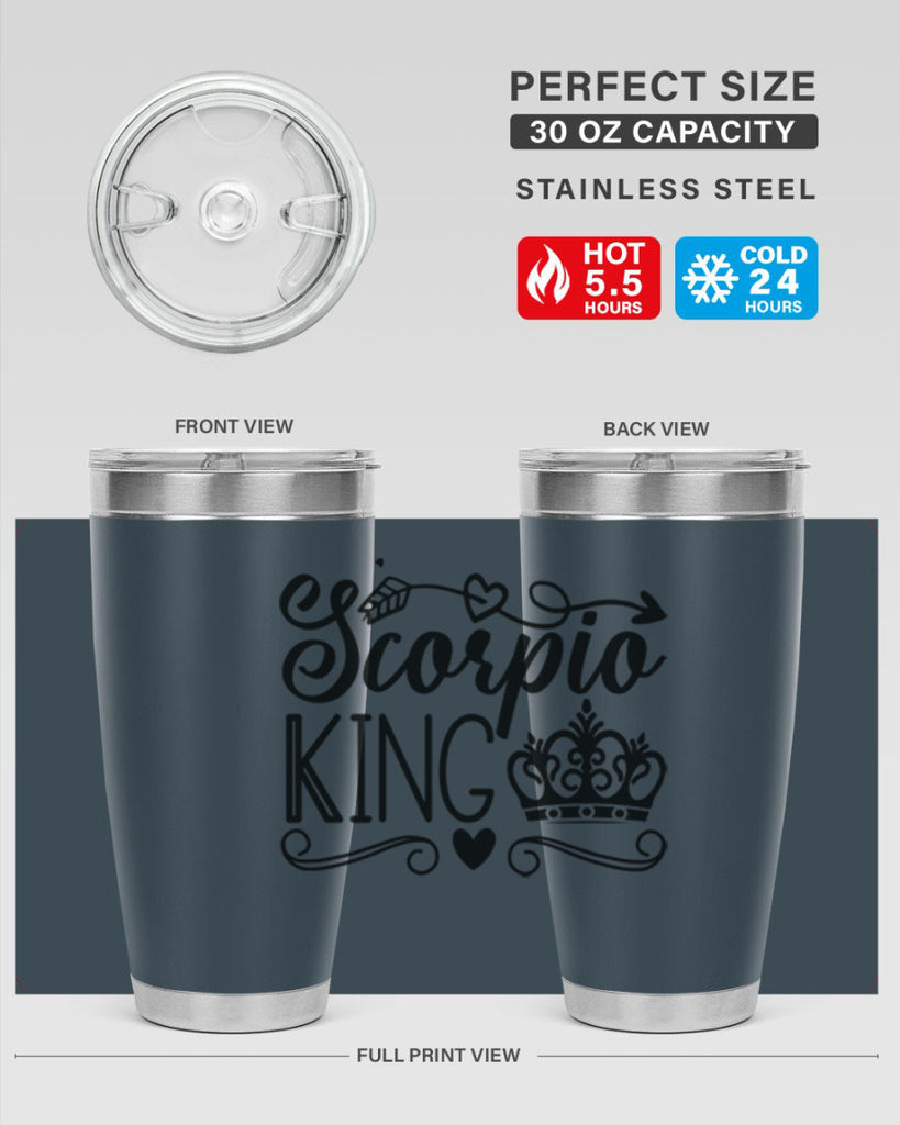 scorpio king 443#- zodiac- Tumbler