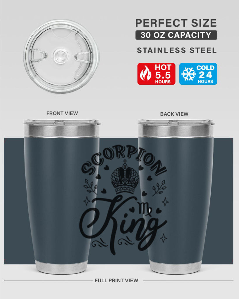 scorpio n king 465#- zodiac- Tumbler