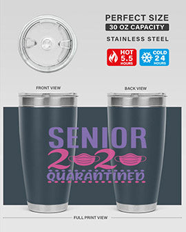 senior quarantined Style 45#- corona virus- Tumbler