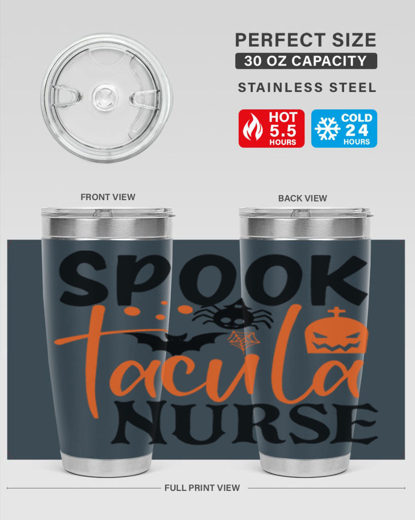 spooktacula principal 107#- halloween- Tumbler