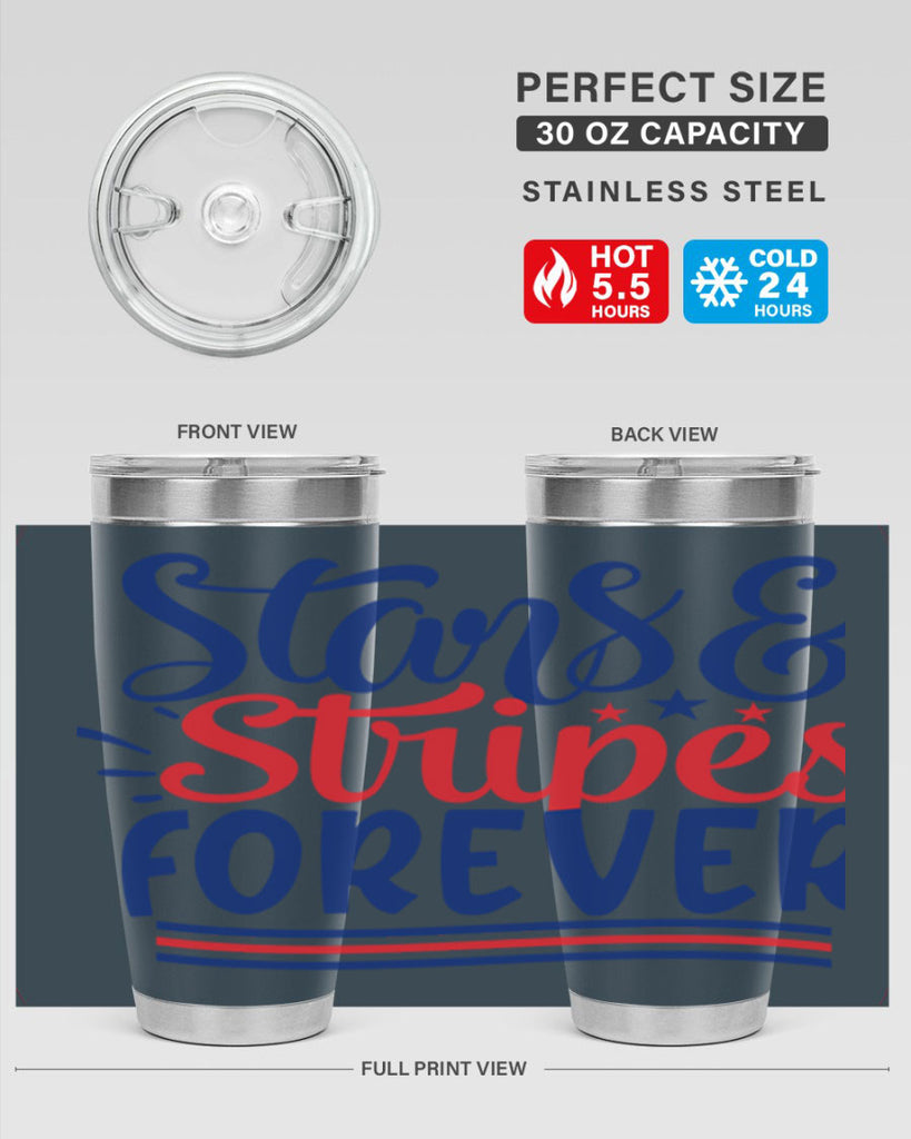 stars stripes forever Style 74#- Fourt Of July- Tumbler