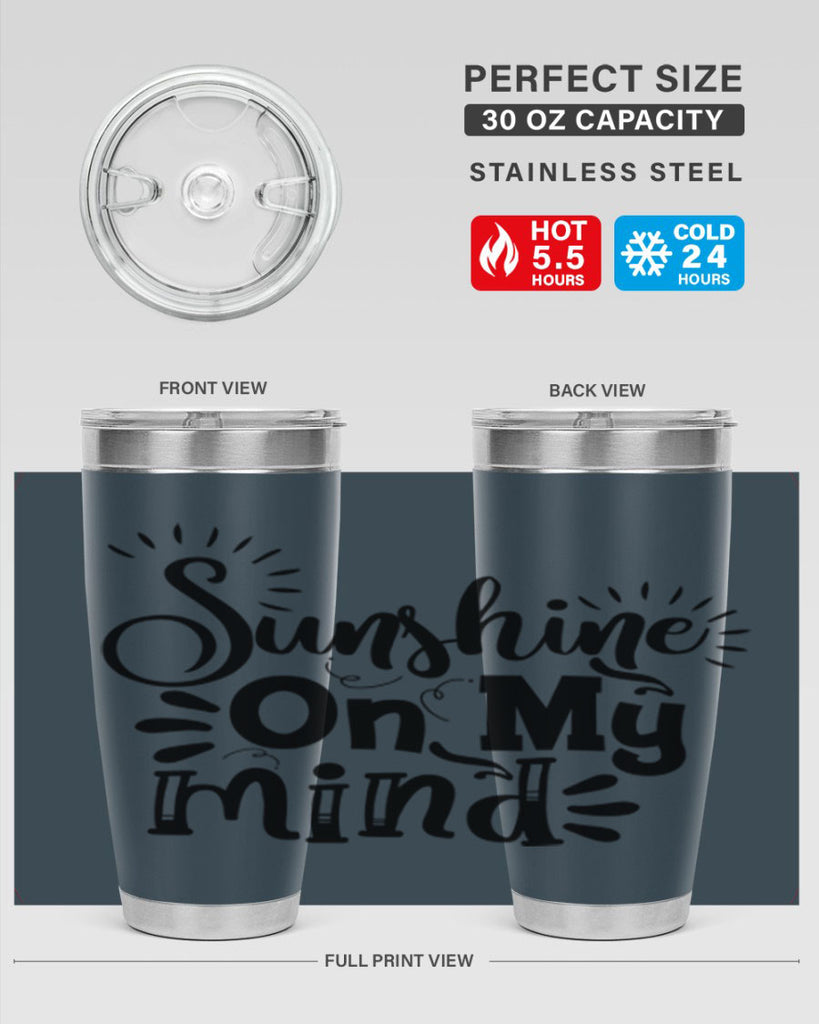sunshine on my mind Style 73#- summer- Tumbler