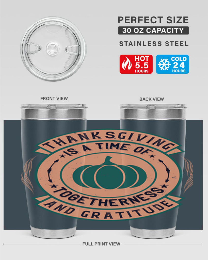 thanksgiving is a time of togetherness and gratitude 13#- thanksgiving- Tumbler