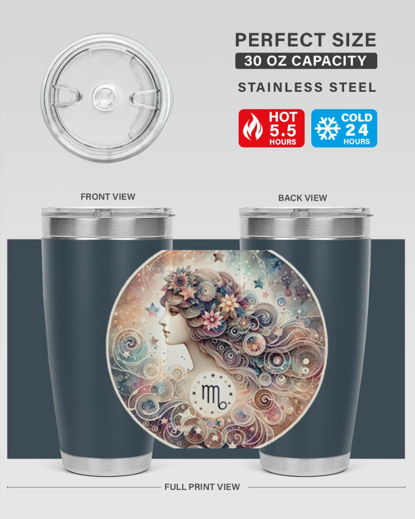 virgo 556#- zodiac- Tumbler
