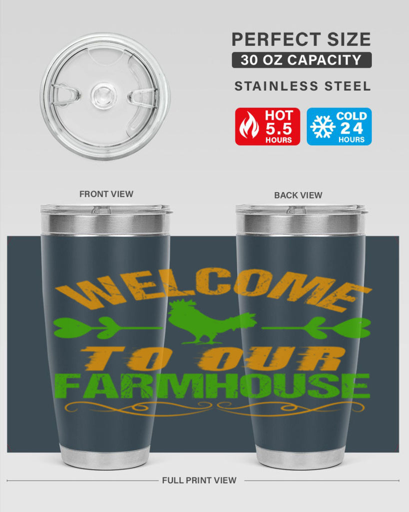 welcome to your farmhouse 28#- farming and gardening- Tumbler