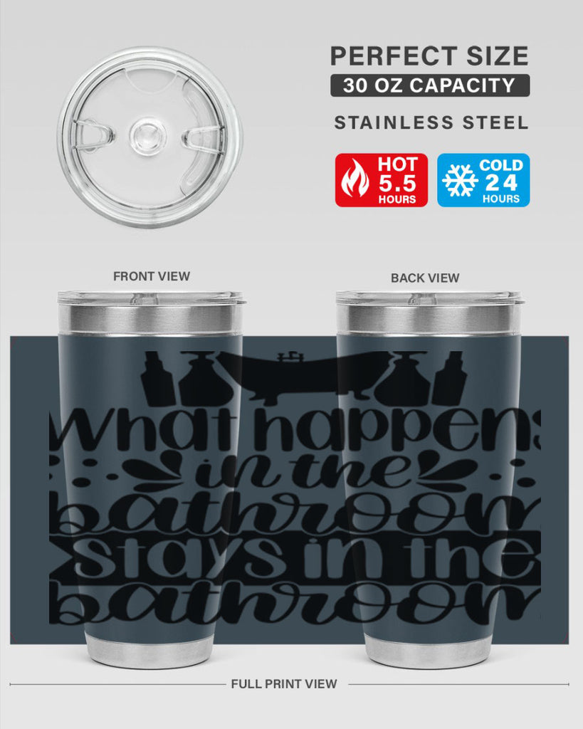 what happens in the bathroom 6#- bathroom- Tumbler