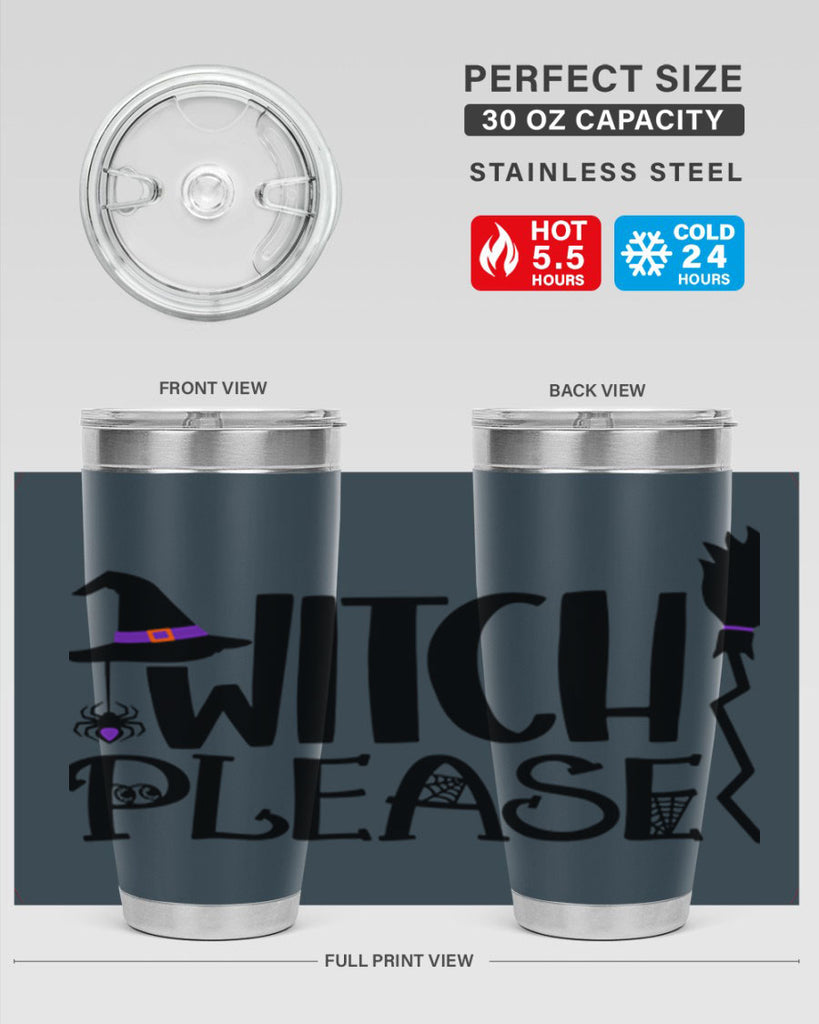 witch please 8#- halloween- Tumbler