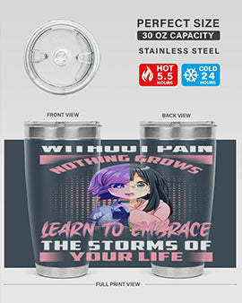 without pain nothing grows learn to embrace the storms of your life288#- anime- Tumbler