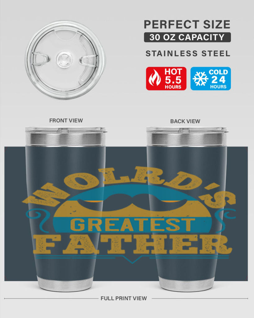 wolrds greatest father 154#- fathers day- Tumbler
