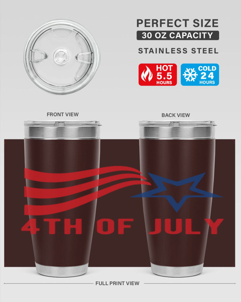 4th of July design Style 66#- Fourt Of July- Tumbler