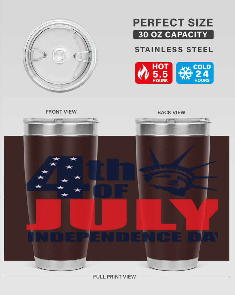 4th of july independence day Style 67#- Fourt Of July- Tumbler