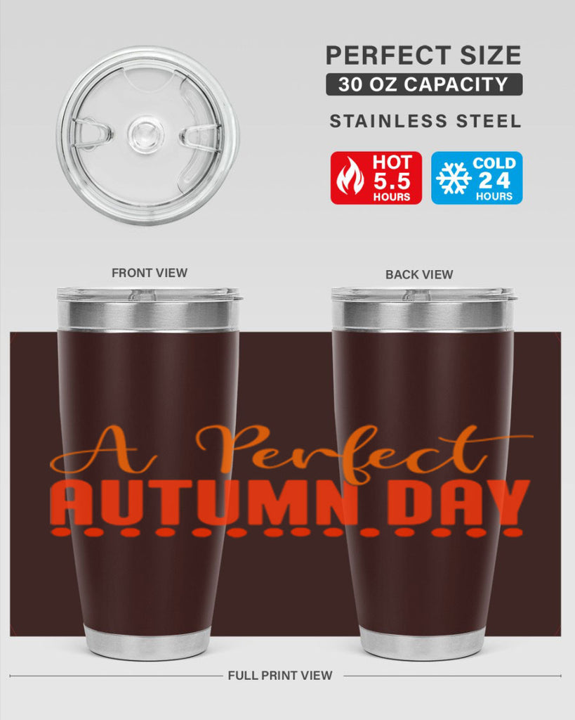 A Perfect Autumn Day Design 2#- fall- Tumbler