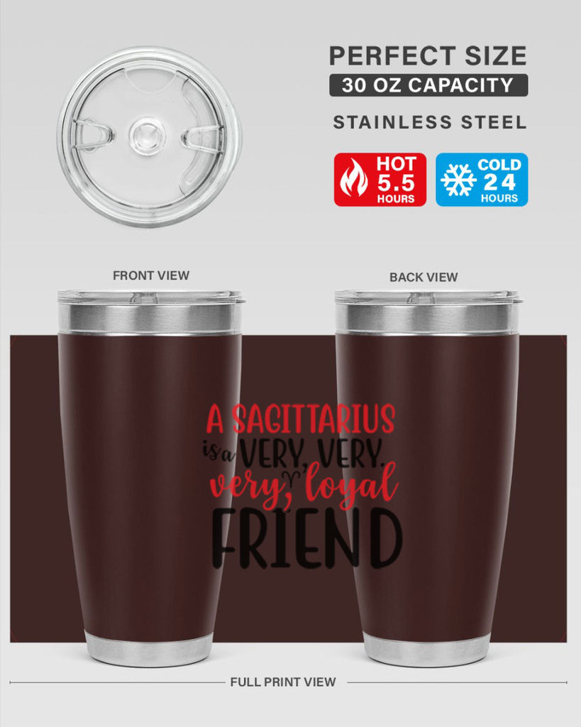 A sagittarius Is A Very Very Veryloyal Friend 60#- zodiac- Tumbler