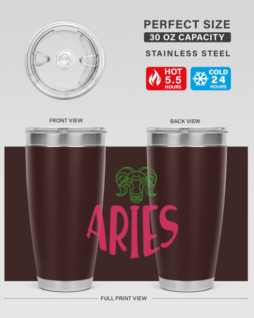 Aries 101#- zodiac- Tumbler
