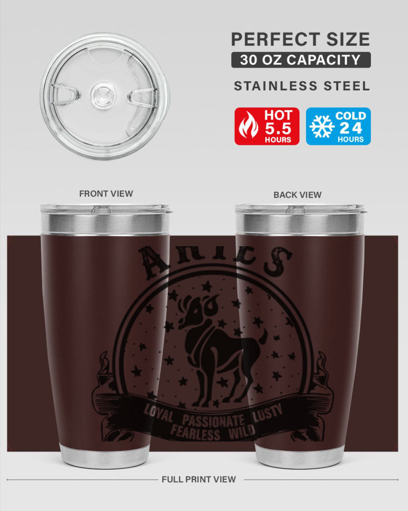 Aries 1#- zodiac- Tumbler