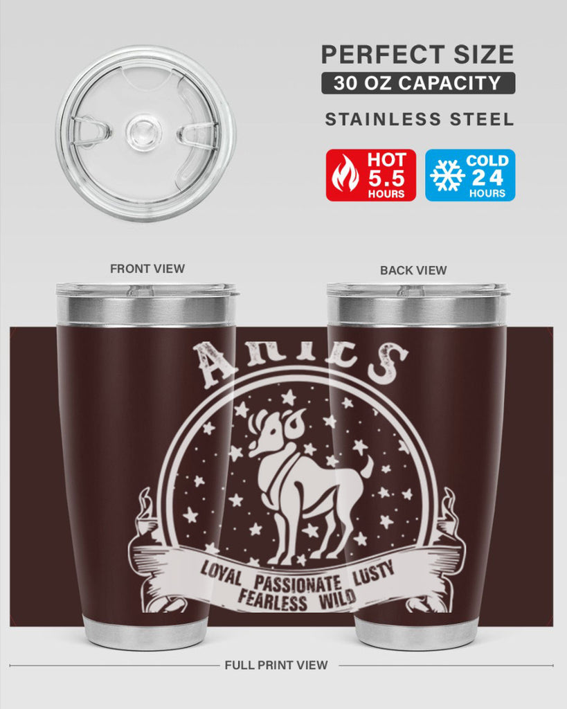 Aries 2#- zodiac- Tumbler