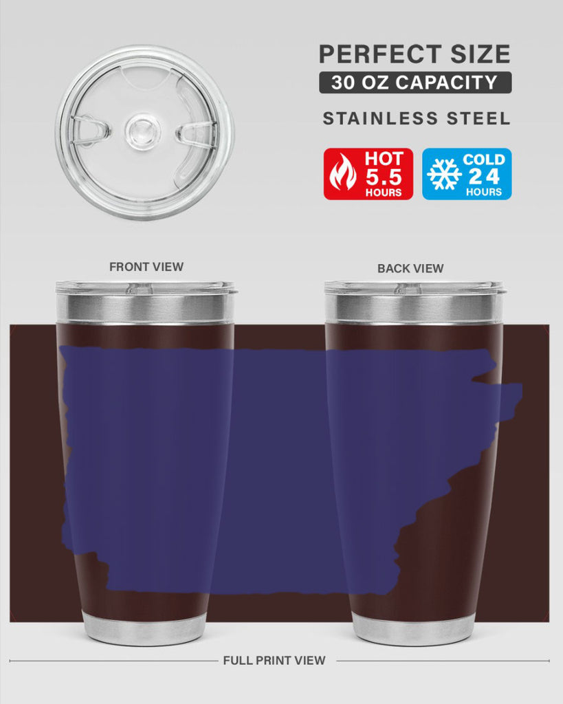 Arkansas 47#- stateflags- Tumbler