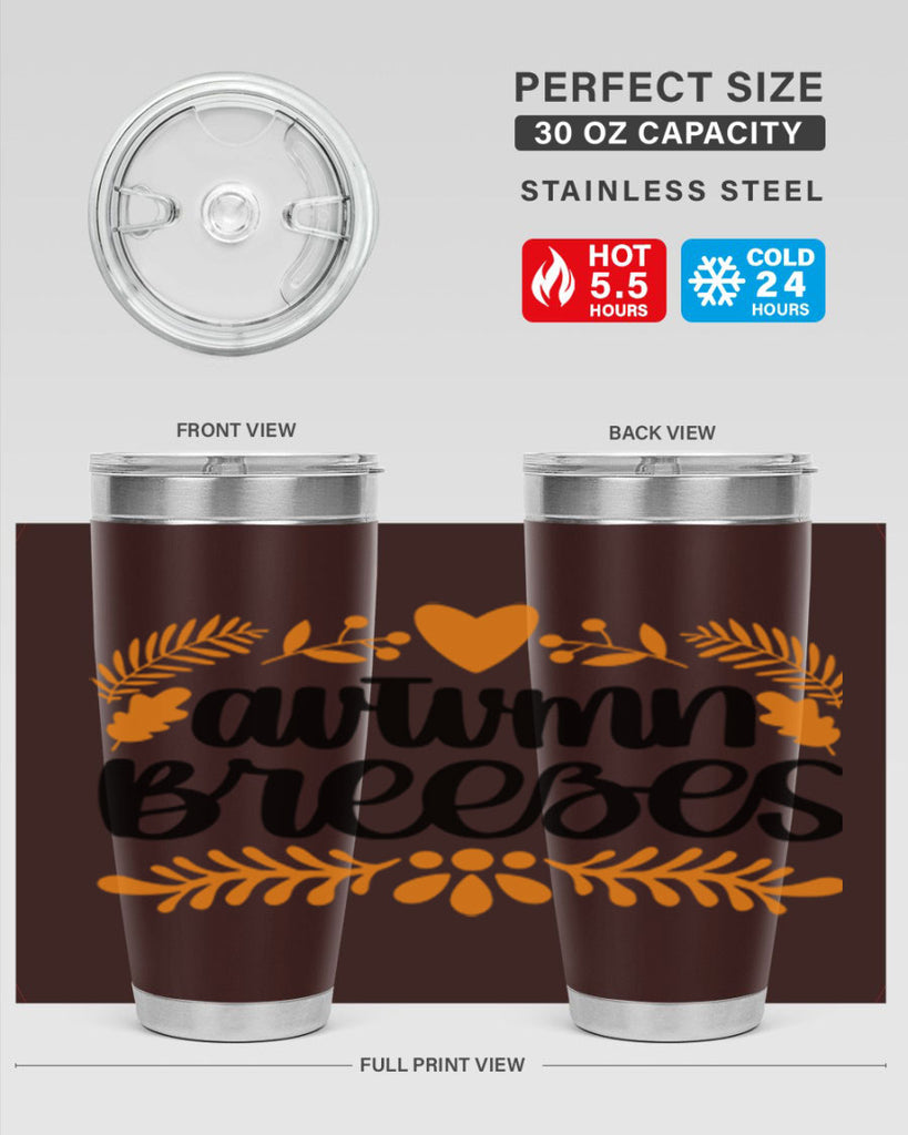 Autumn Breezes 474#- fall- Tumbler