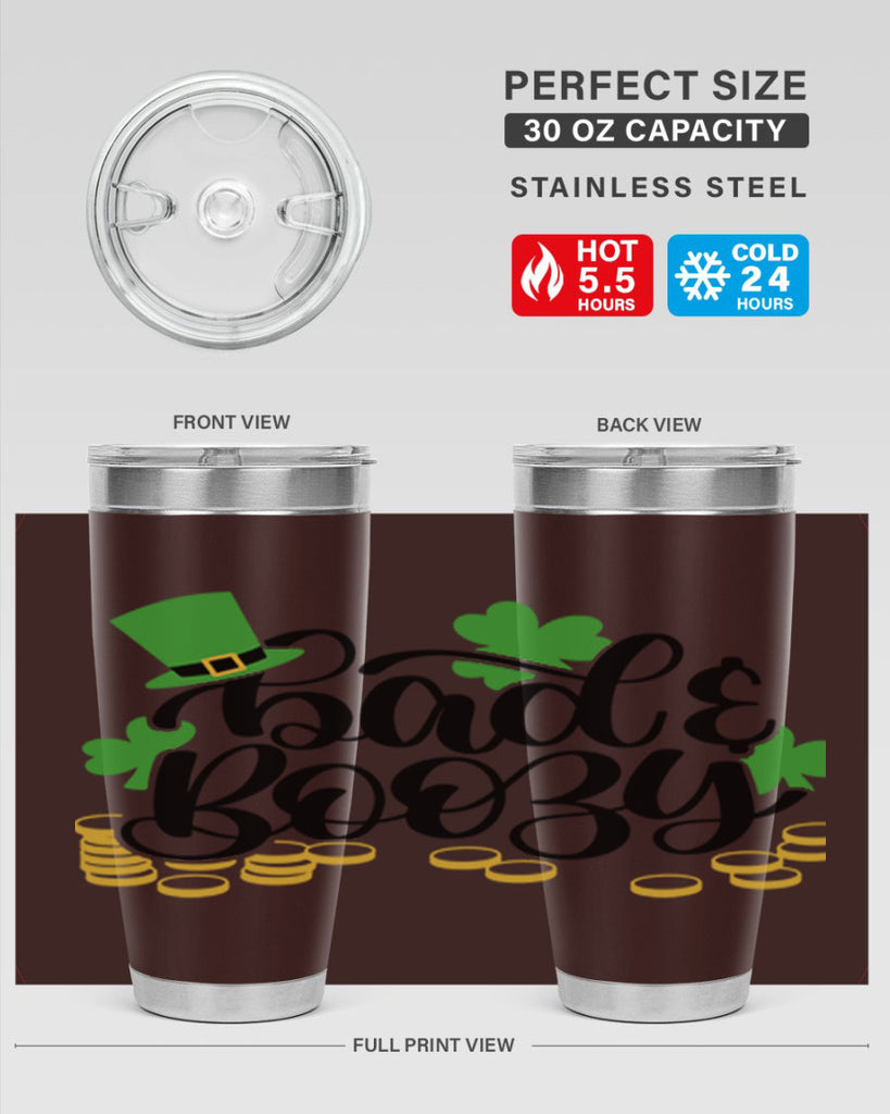 Bad Boozy Style 106#- St Patricks Day- Tumbler