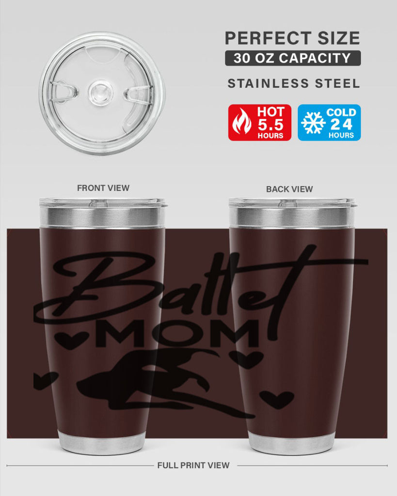 Ballet Mom 10#- ballet- Tumbler