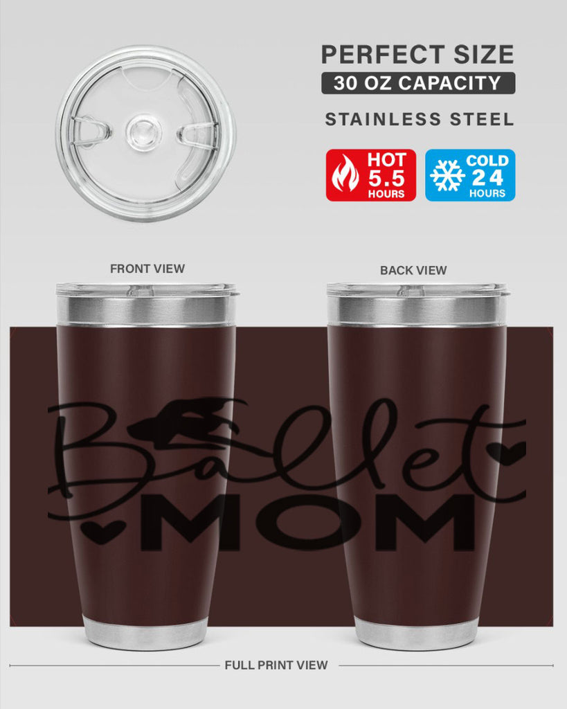 Ballet Mom 13#- ballet- Tumbler