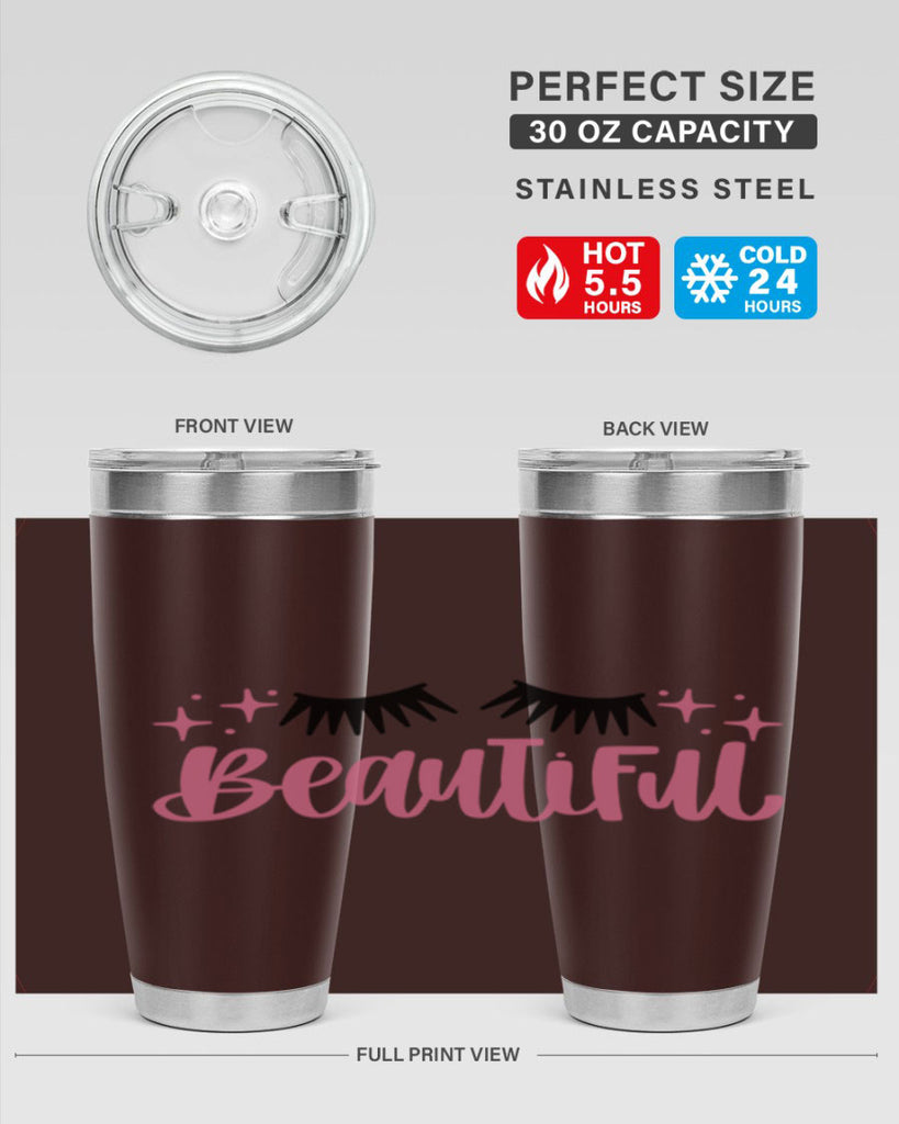 Beautiful Style 140#- make up- Tumbler