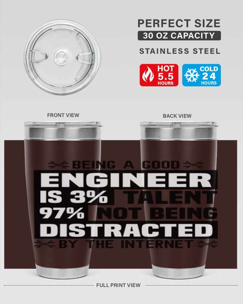 Being a good Style 20#- engineer- tumbler