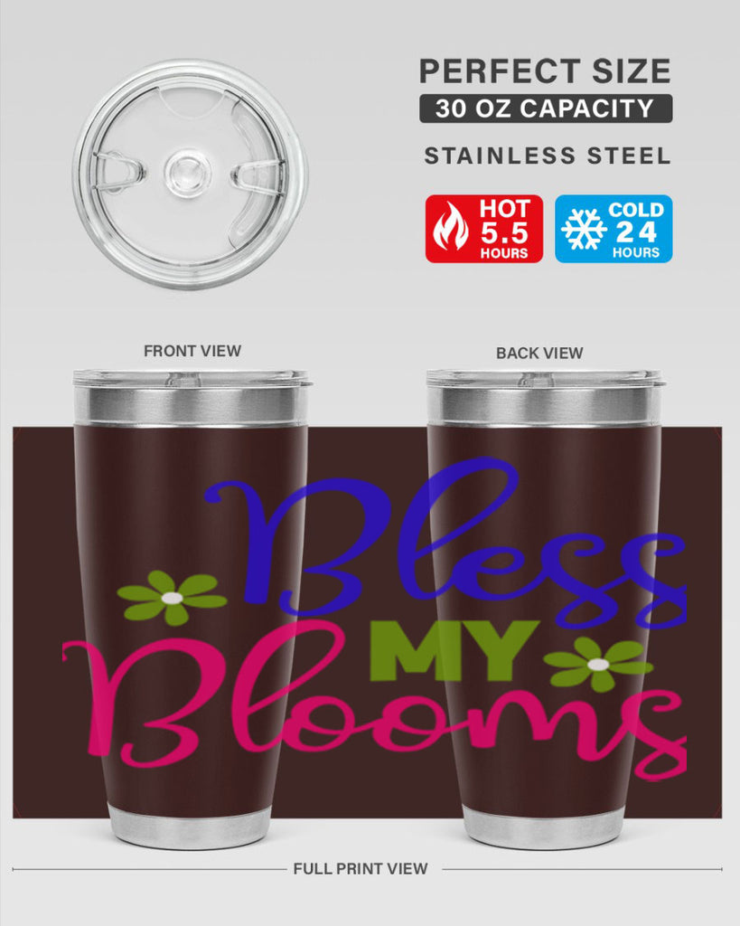 Bless My Blooms 46#- spring- Tumbler