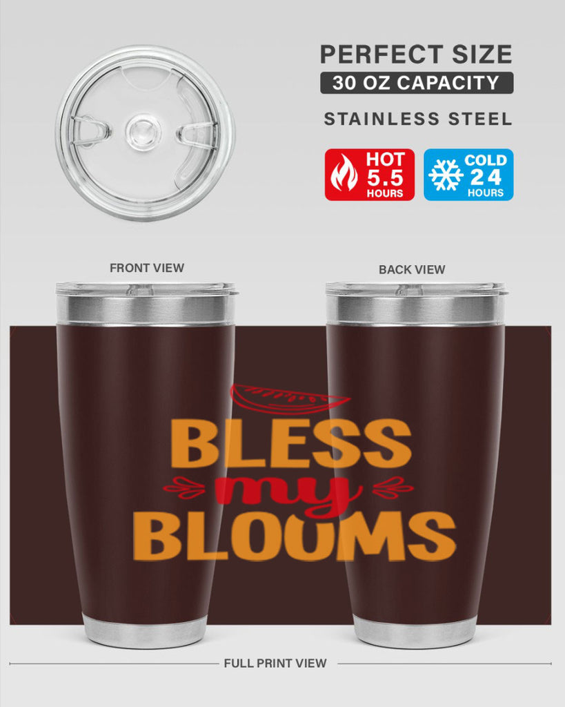 Bless my blooms 41#- spring- Tumbler