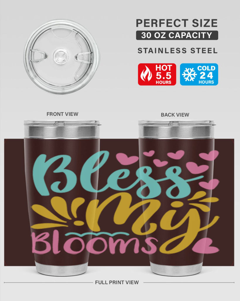 Bless my blooms Style 69#- summer- Tumbler
